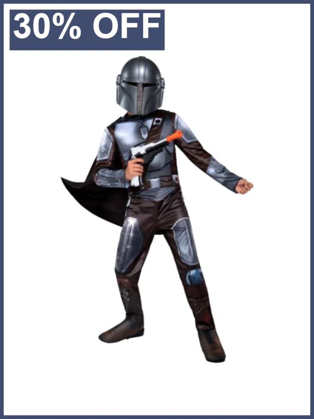 Star Wars Mandalorian Blaster Pistol Costume Accessory, One Size